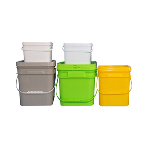 塑料方桶 plastic square bucket